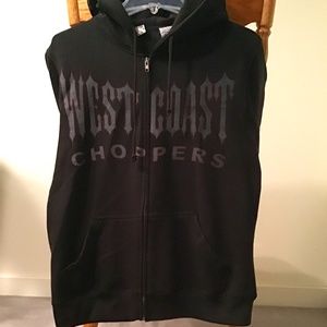 West Coast Choppers Women’s XL Zip Up Hoodie